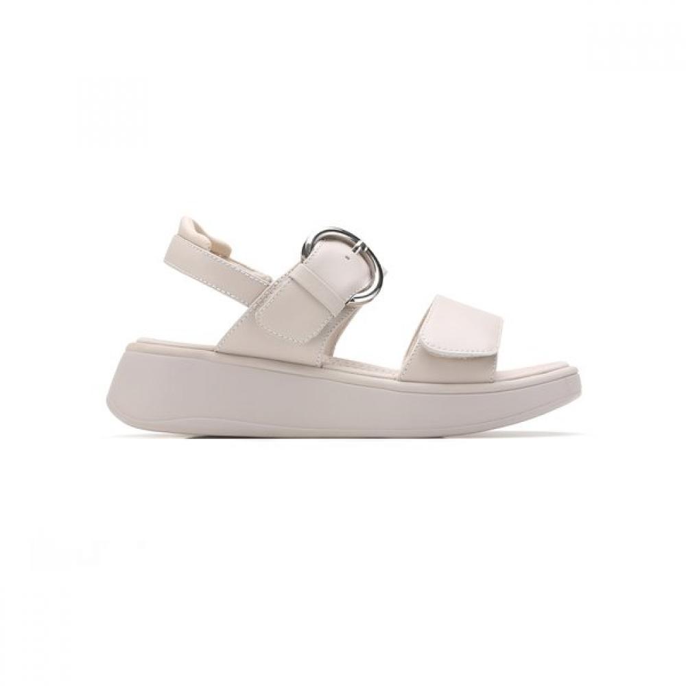 Vigevano Women Comfort Strap Casual Sandals Ivory 8tmdo66s8d 225
