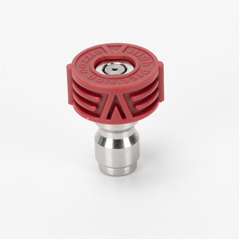 1/4" Fan-shaped High-Pressure Washer Nozzle Quick Connect Fittings for Car Cleaning