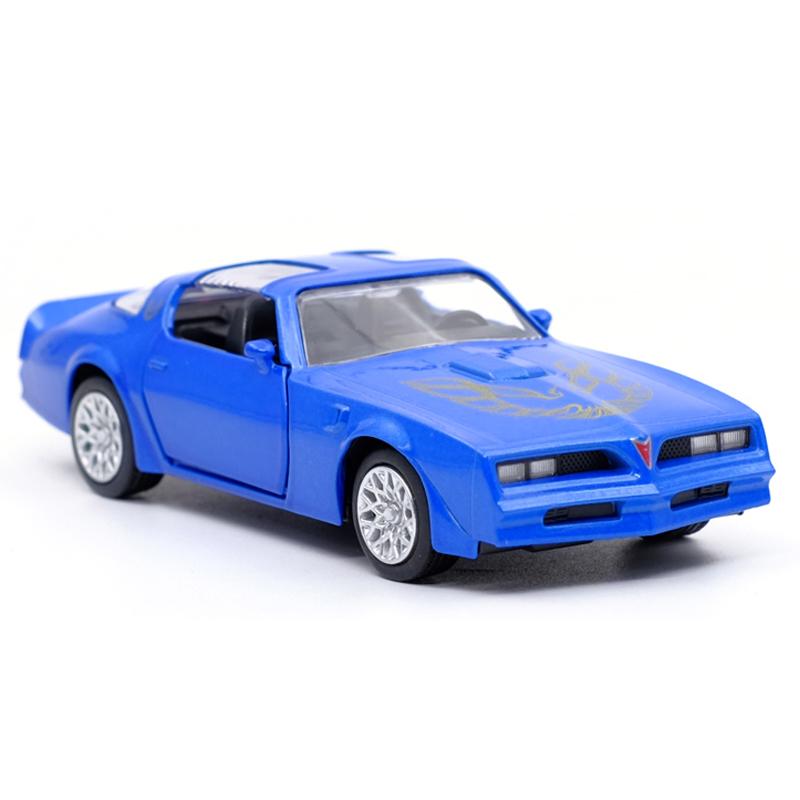 Maßstab 1:36, 1978 Pontiac Firebird, Druckgussauto-Modellspielzeug, zurückziehbares Spielzeugfahrzeug mit offenen Türen für Kinder, Kleinkinder, Jungen und Mädchen, Geschenkkollektion