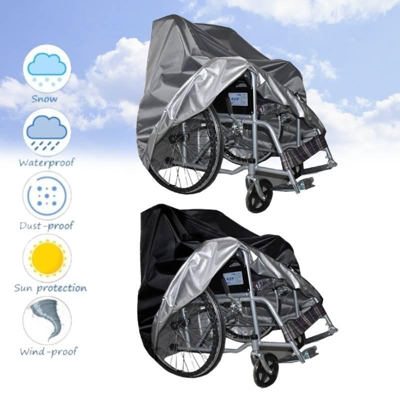 Electric Folding Elderly Wheelchair Waterproof Cover Fashion Simple Outdoor