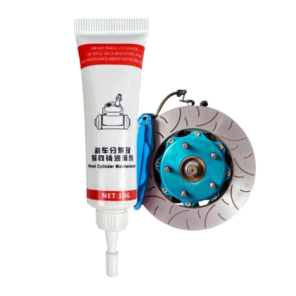 10G Long-Lasting Brake Grease Heat Resistant Brake Pin Parts Grease Car Efficient Squeal Stopper Lube Protection For Cleaning