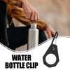 Water Bottle Buckle Holder Portable Bottle Carrying Clip 6 Pieces Silicone Drinking Container Buckle With Carabiner For Hiking