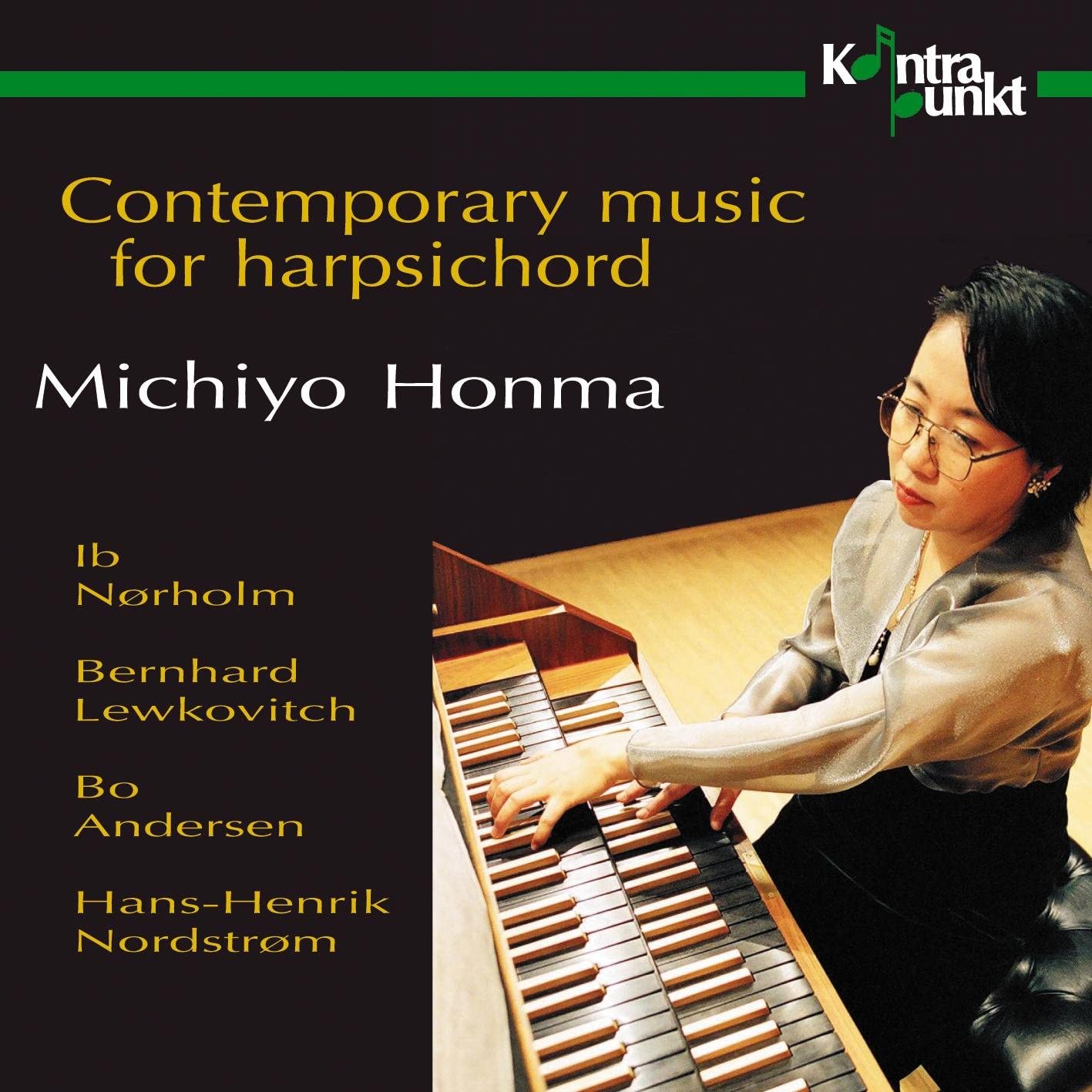 

CD MICHIYO HONMA - Contemporary Music for Harpsichord 32340 Denmark Classical Used