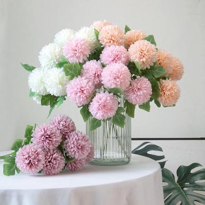 7-Head Wealth-Attracting Dandelion Silk Flower Bouquet