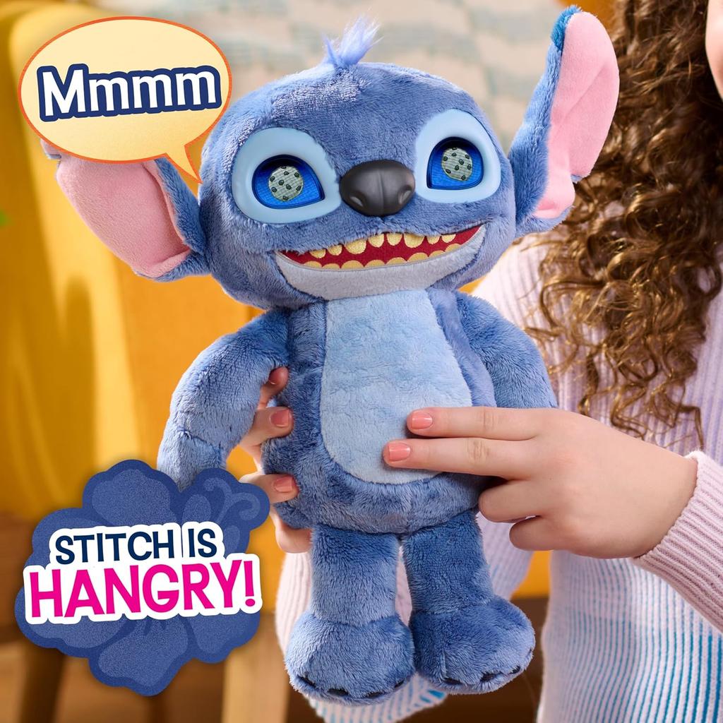 Cartoon Stitch Multi Expression Plush Doll 50+ Sound And Expression Interactive Toy Creative Bedroom Companion Fans Gifts