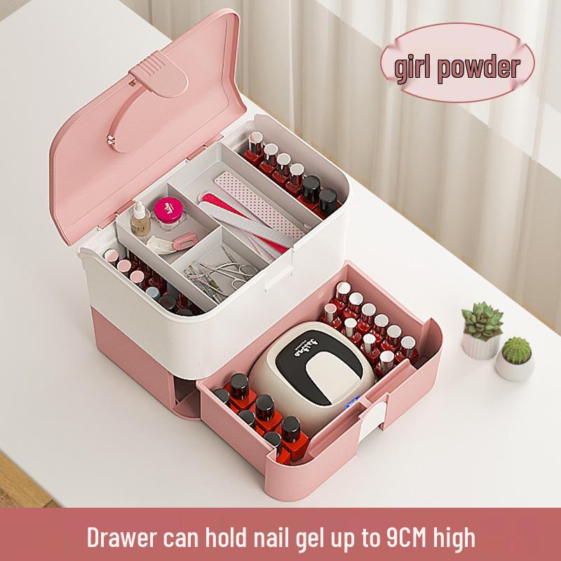 Portable Dustproof Cosmetic & Jewelry Organizer