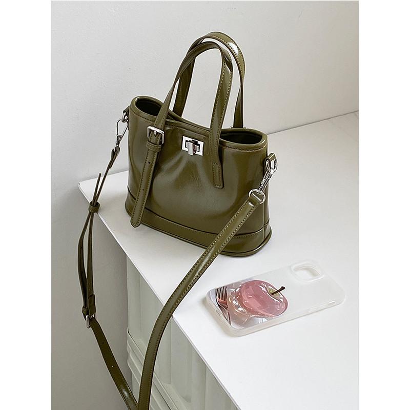IELGY Ladies Messenger Bag Lightweight Portable Retro Green