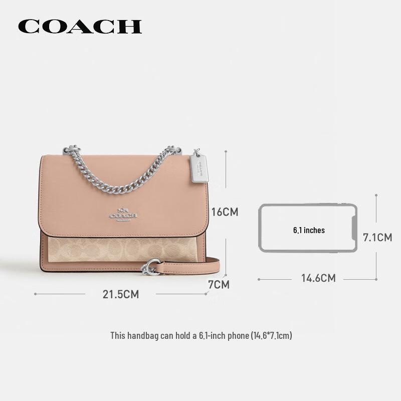 COACH Klare Women's Small Crossbody Accordion Bag
