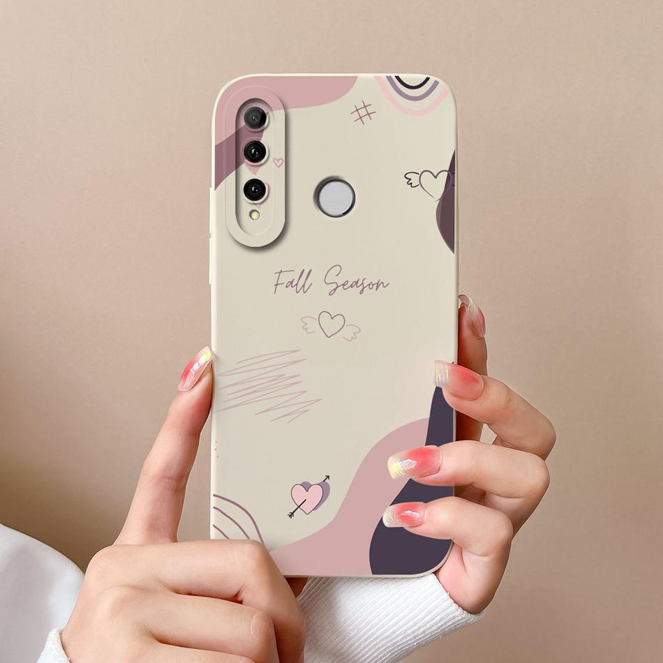 For Honor 10i Phone Case Butterfly Cat Soft Liquid Silicone Camera Protection Cover For Huawei Honor 10 i Model HRY-LX1T Fundas