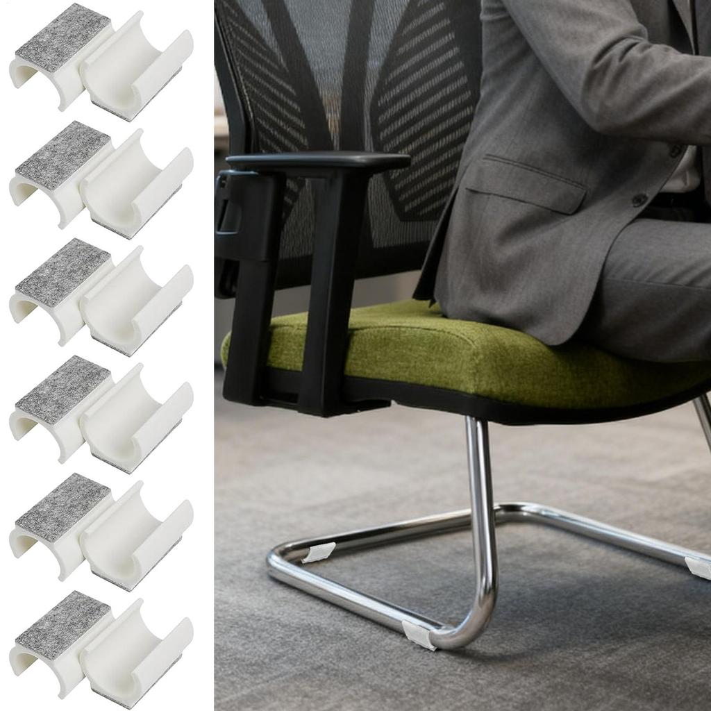Chair Leg Floor Protector 12 Piece Scratch Resistant Pads Dining Chair Leg Floor Protectors For Hardwood Carpet Couch Office