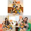 Wallacegromit Dog Cartoon Doll Plush Toy Bow Sweater Dog Animal Doll Gifts