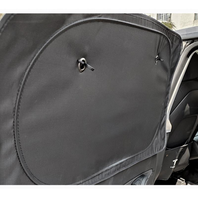 For Tesla Model Y 3 X S 2026 2025 2024 Privacy Sun Shade Cover with Suction Rear Window Shades Sunshield Anti-UV Blind Cover Kid