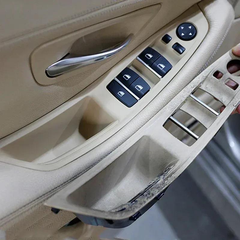 Panel de Reposabrazos de Manija de Puerta Delantera Izquierda Interior de Coche para BMW Serie 5 F10 F11 520i 523i 525i 51417225867