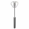 Stainless Steel Semi-Automatic Handheld Egg & Cream Whisk