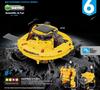 Enhanced 13-in-1 DIY Solar-Powered Robot Car Kit
