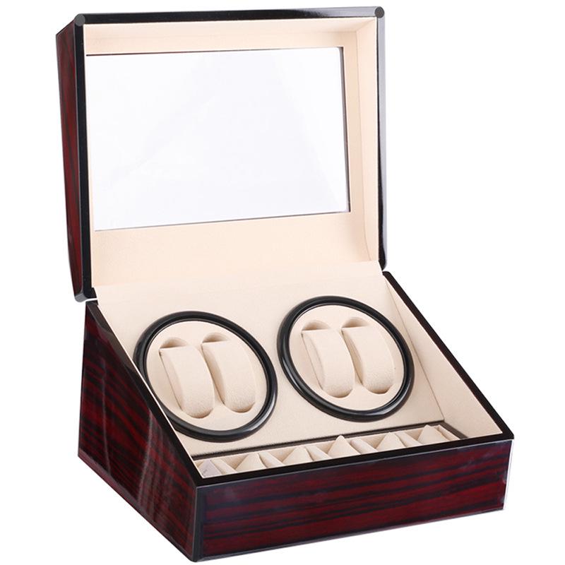 Painted Shaker Automatic Watch Winder and Storage Box for 10 Watches