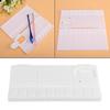Acrylic Watercolor Paint Palette Plastic Flip Lid Portable Small Paint Box Art Supplies for Students Artists