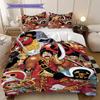 Anime Pirate Adventure Soft Comfortable Duvet Cover, Children's Bedding Set Gift, Various Sizes Available LXR157
