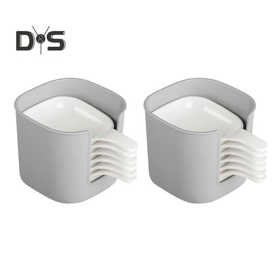 

Набор из 12 мисок для макания, блюдо для приправ с ручкой, мини-миски для макания соусов, закусок, десертов для вечеринок и барбекю 2 Sets