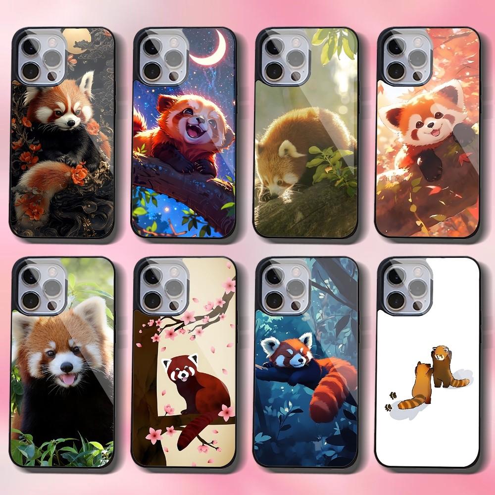 Red Panda Phone Case For IPhone 16 15 14 13 Pro Max 11 12 Mini Alex Mirror For Magsafe Wireless Charging Cover