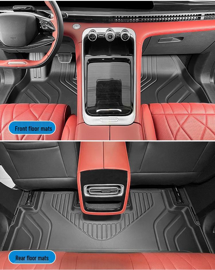 XT Yaoguang EXEED-RX 23-24 Car Floor & Trunk Mats - Dirt-Resistant, Full Coverage TPE.