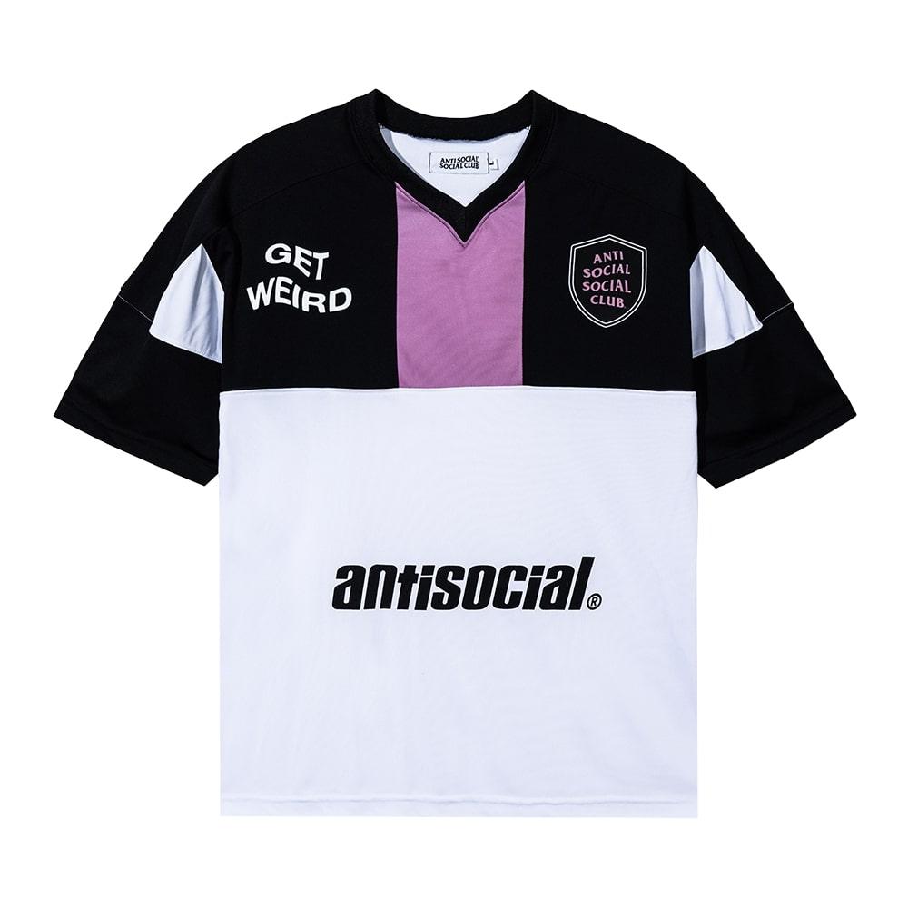 Anti Social Social Club Get Weird Soccer Jersey White White/S
