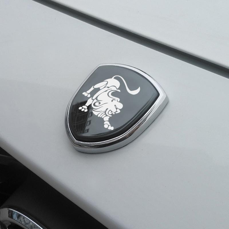 

For Dongfeng FORTHING T5 EVO T5L Car emblem sticker car sticker appearance modification front engine hood metal decoration