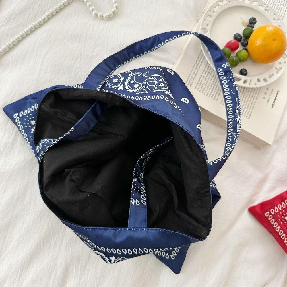 Printed Ethnic Style Shoulder Bag Retro Women's Handbag Casual Canvas Tote Bag  Travel