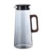 High Borosilicate Glass Cold Brew Kettle Set - Large Capacity, Heat Resistant, Household Pitcher & Cups