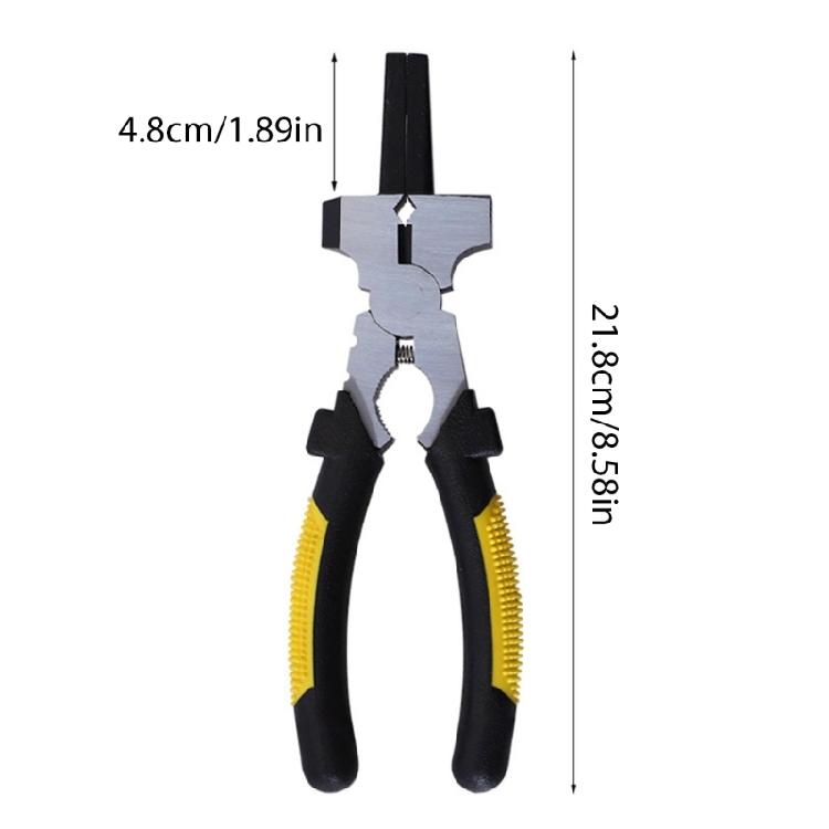 7inch Welding Pliers Multifunctional Steel Welding Pliers for Welding Electrical Mechanical Workshop and Home Use