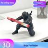 3D Printed Ninja Pen Holder - Creative Storage Ornament & Gift