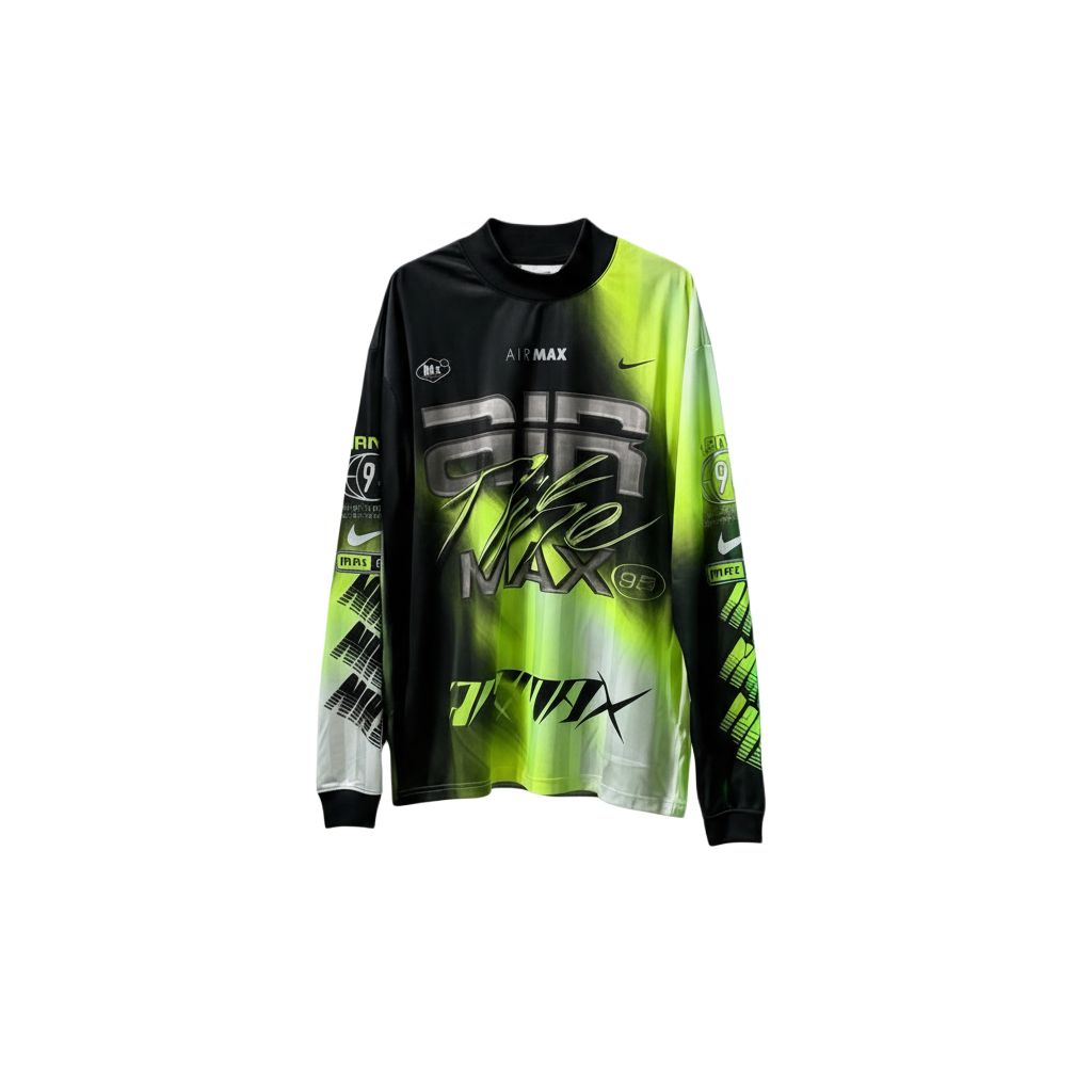 

Nike Air Max 95 Neon Pullover Stand Collar Long Sleeve T-Shirt Unisex Tops IQ1015-702 L