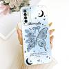Daisy Bow Pattern Butterfly Flower Cherry Back Cover For Tecno Camon 17 17P 17 Pro Phone Case Soft Silicone Casing CG6 CG7 CG8