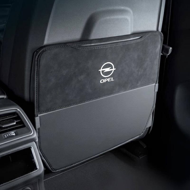 

Car Seat Back Protective Mat Seat Anti Kick Pad Anti Scratch Mat For Opel insignia Astra H G J Antara vectra Vivaro corsa zafira
