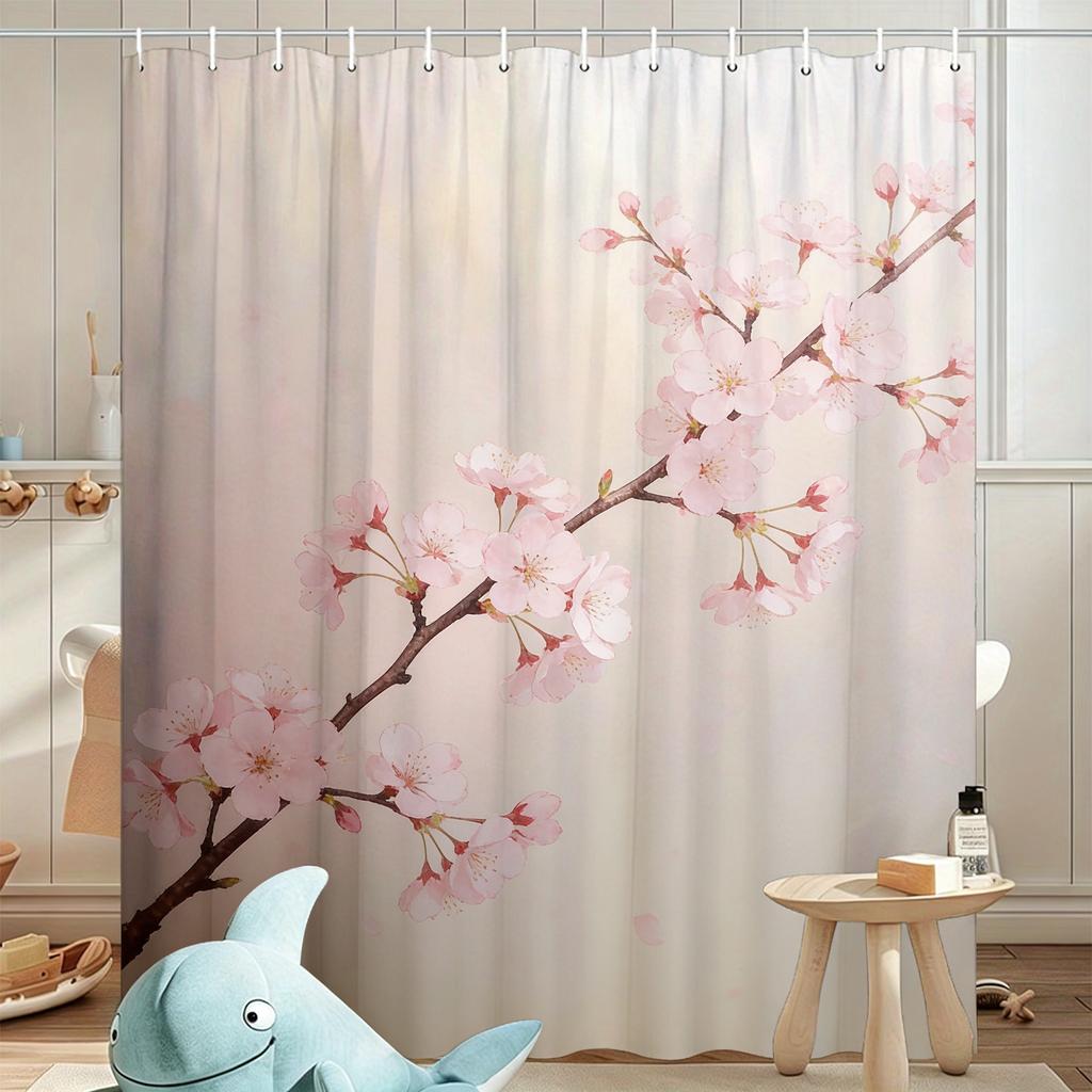 Vibrant Sunflower Field Waterproof Shower Curtain for Bright Bathroom Decor