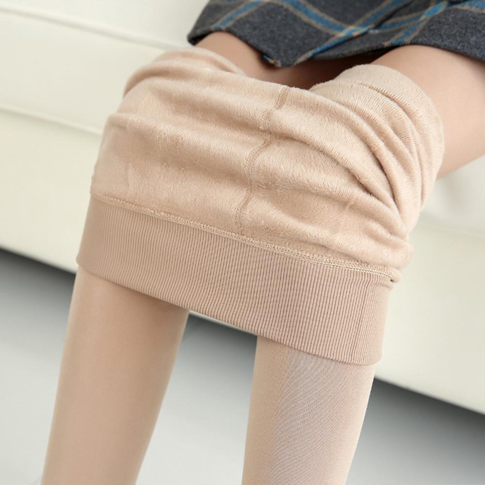 Women’s Fleece-Lined Velvet Slimming Leggings – Warm, Slim Fit for Autumn/Winter
