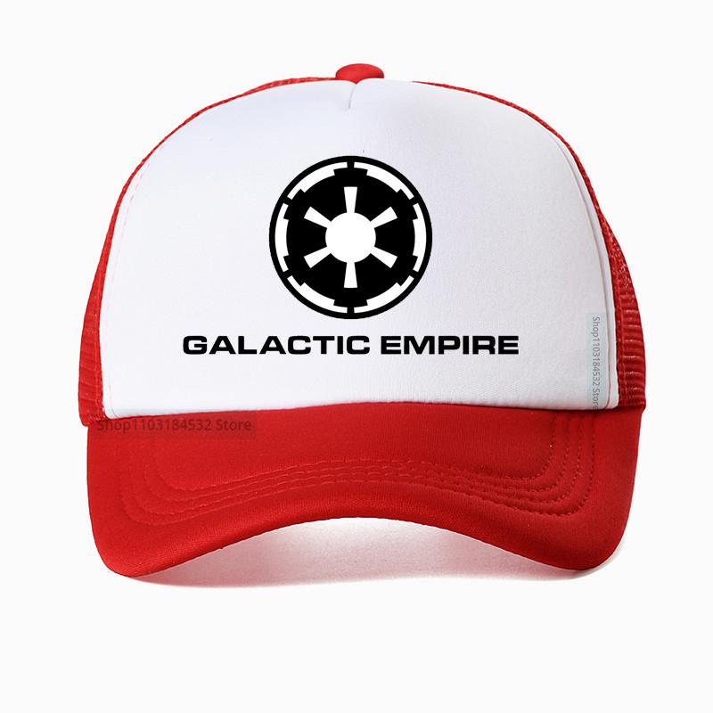 New Logo Galactic hat Darth Vader Clone Troopers Imperial Stormtrooper Unisex Cotton Baseball Hat summer Mesh breathable cap