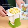 Tritatutto per verdure da cucina, tagliapatate, tagliapatate a pressione manuale, tagliacipolle, affettatrice per cetrioli, utensili da cucina, accessori