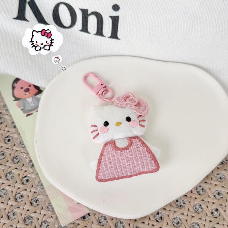 Cartoon Niedliche Kt Katze Plüsch Schlüsselanhänger Lieblich Stoffpuppe Schlüsselring Taschenanhänger Rucksack Hängedekoration Mädchen Geburtstagsgeschenke