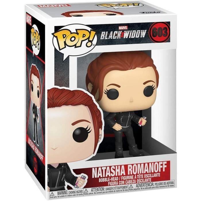 Figurines Funko Pop! Marvel: Black Widow – Black Widow (Street)