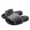 Winter Plush Cotton Shoes Plus Size Women's Shoes Cotton Slippers Flip Flops