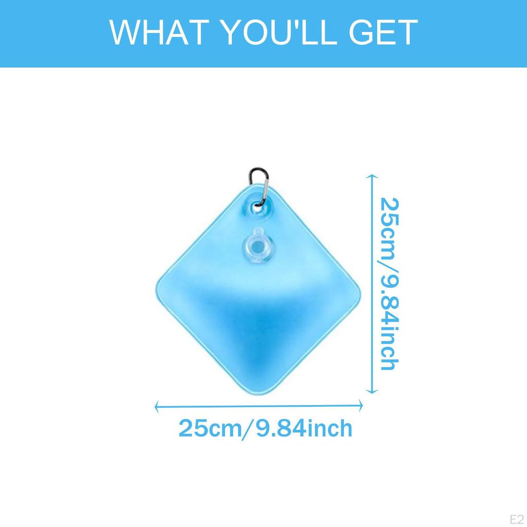 10 szt. Obciążniki do plandeki basenowej z haczykami, ciężkie, torba do pływania do wanny