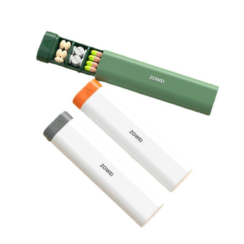 Portable 7-Day Pill Dispenser Box