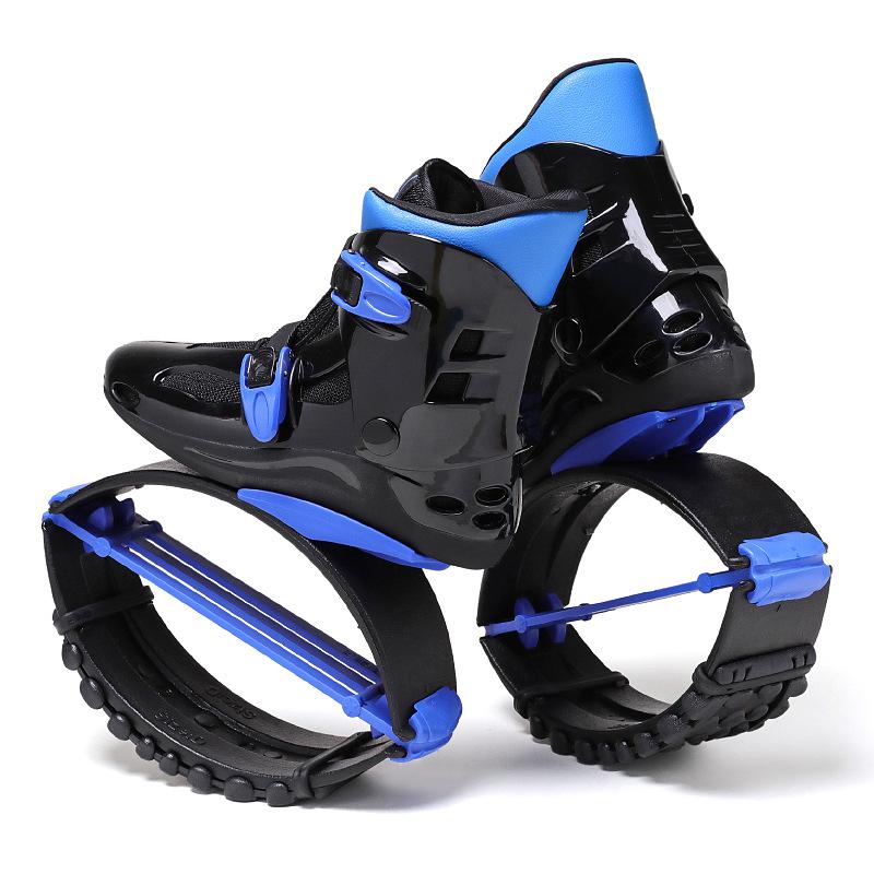 Kids' and Adults' Indoor Bouncing Shoes - Elastic Spring Boots for Fitness and Fun