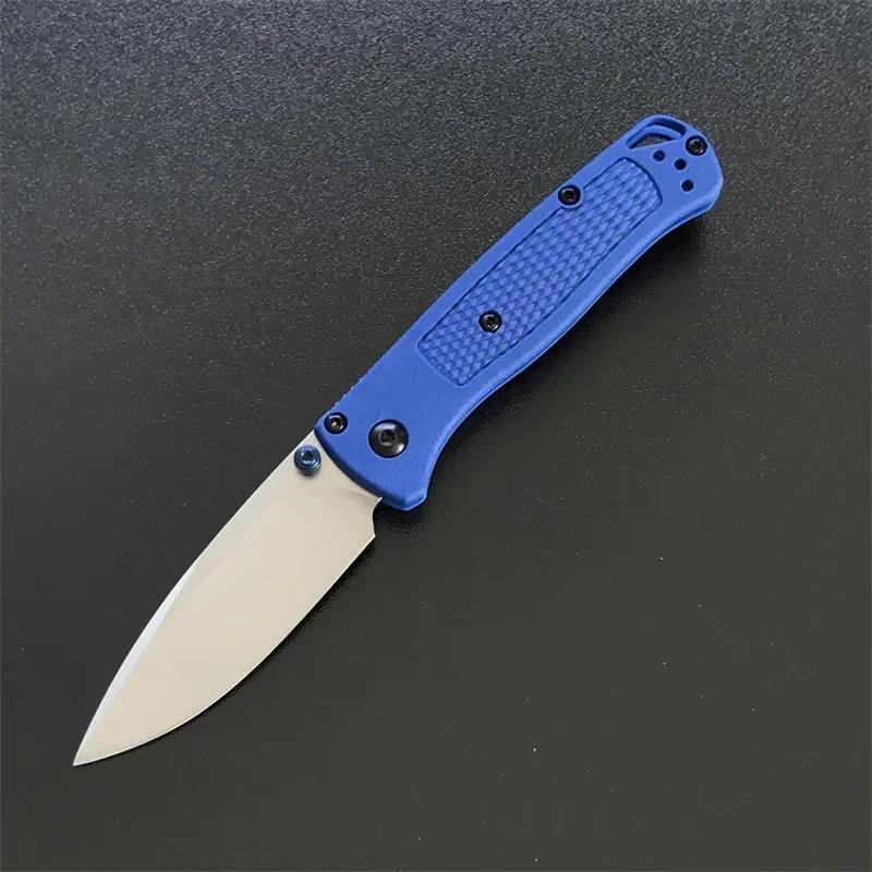 Pocket Knifes BM 533 Mini Bugout Folding Knife Nylon Fiber Handle Kitchen Knives Utility Meat Cleaver Fruit Sharp Knife EDC Tool