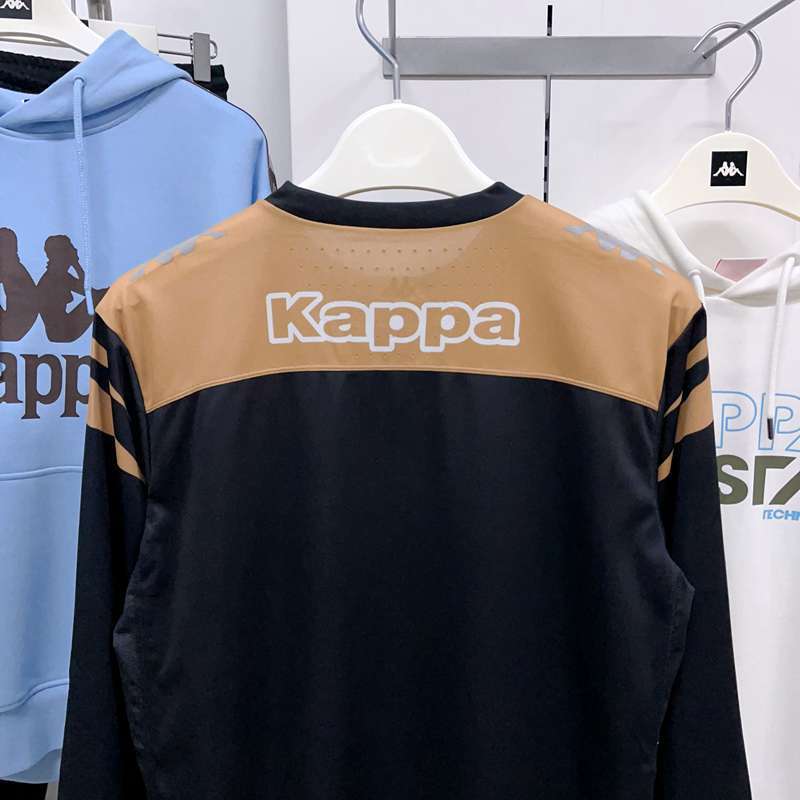 Kappa Men's Long Sleeved T-shirt Casual Sports Hoodie Contrasting Top