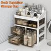Dust-proof Cosmetic Storage Box Display Rack Dormitory Drawer  Desktop Storage