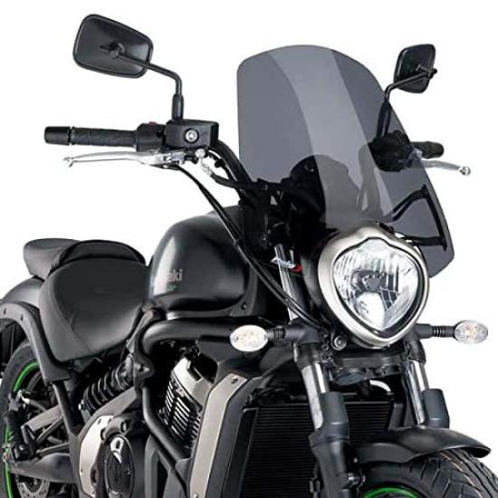 Puig 8164F NEW GENERATION Windscreen and cowl for Kawasaki VULCAN S [DARK SMOKE] (2015-)