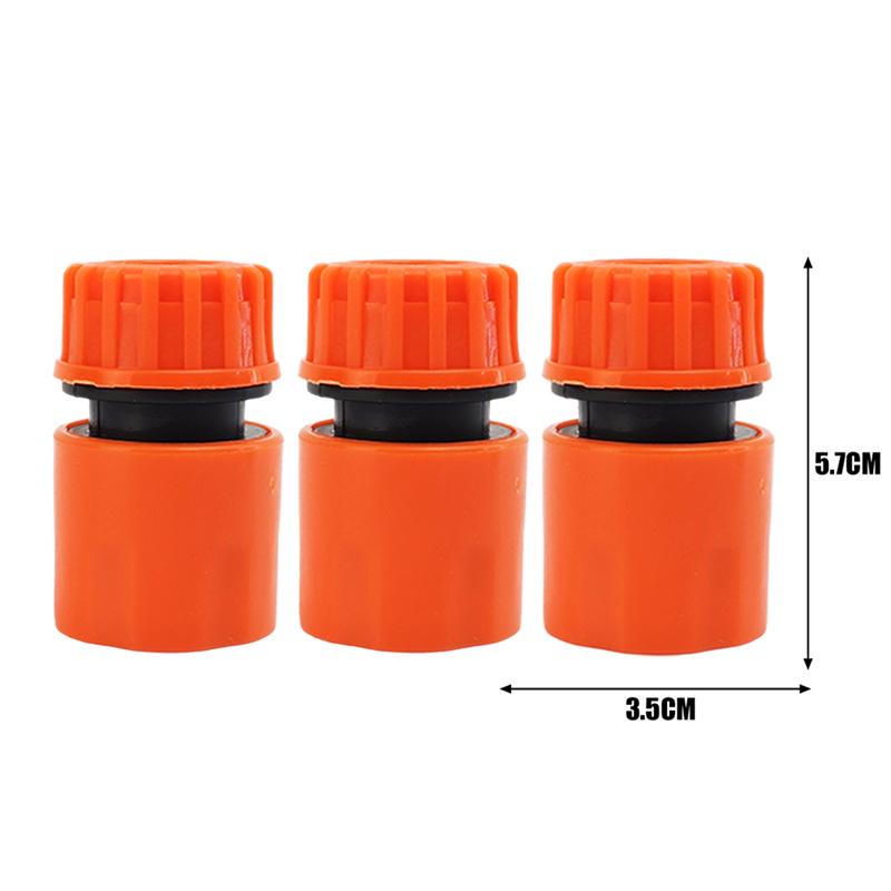 6-1PCS Garden Hose Quick Connector Faucet Extender Hose Connection Joint Garden Water Pipe Connectors Watering Pipe Fittings