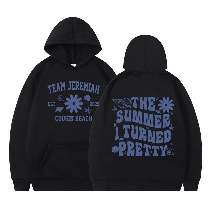 Die Sommer-l Turned Pretty Team Jeremiah Hoodies Herbst Winter Fleece Pullover Langarm Sweatshirt für Männer Frauen